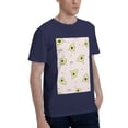 thumbnail image 2 of Bingfone Avocado Doing Sport Yoga Men'S Loose Fit Short-Sleeve Pocket T-Shirt, 2 of 7