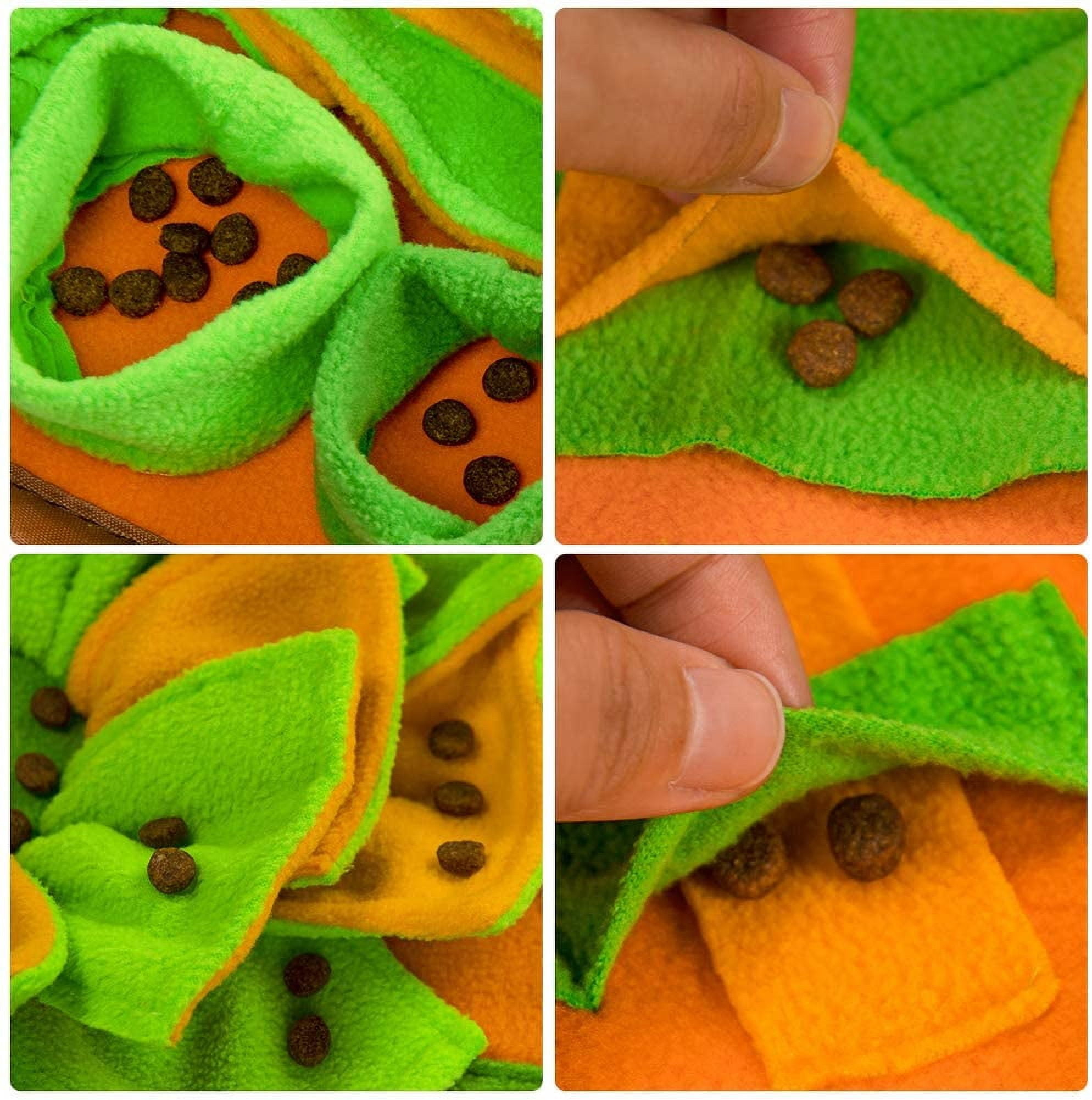 Snuffle Mat for Dogs, Dog Cats Nosework Feeding Mat, Pet Interactive Dog Puzzle Toys Encourages Natural Foraging Skills for Training and Stress Relief
