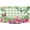 LightGreen, variant on TV Cover Indoor, Tropical Spring Stretch TV Dust Cover Television Screen Protector, Floral Leaves Butterflies Watercolor Elastic Polyester Display Covers, Monitor Slipcover for LED LCD TVs 24 Inch