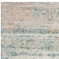 thumbnail image 5 of SAFAVIEH Saffron Candelario Floral Cotton Area Rug, Turquoise/Peach, 6' x 9', 5 of 7