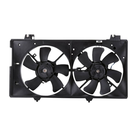 TYC 621180 Radiator & Condenser Cooling Fan Assembly New with Warranty Fits 2007 Mazda 6