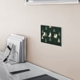 thumbnail image 5 of Yayeee Toggle Light Switch Wall Plate 2-Gang 4.56"x4.48" Decorative Outlet Cover, Beige Christmas Trees, 5 of 7