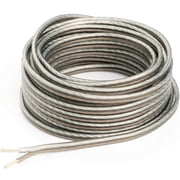 Patron 25 Ft 8 Gauge Subwoofer Speaker Wire Stranded Copper Mix Zip Hook Up Cable