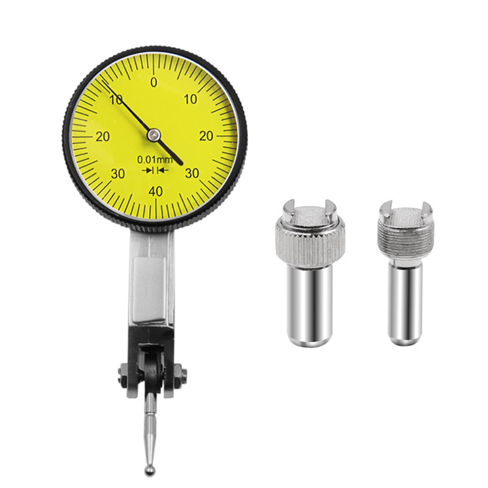 0-0.8mm Precision Waterproof Dial Test Lever Indicator Gauge Scale Meter 