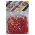 thumbnail image 1 of 300 Loom Bands With 12 Clips - Red/White Zebra Mix, 1 of 1