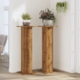 thumbnail image 3 of vidaXL Plant Stands 2 pcs Artisian Oak 11.8x11.8x37.4" Engineered Wood, 3 of 3