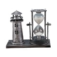 thumbnail image 2 of Exquisite Hourglass Sand Glass Accessories Statue Decor Crafts Resin Vintage Style Sand Timer for Tabletop Cabinet Centerpieces Gift Bedroom, 2 of 8