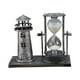 thumbnail image 2 of Torre reloj de arena reloj de arena decoración estatua estilo Vintage arena temporizador para mesa, 2 of 9