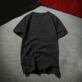 thumbnail image 5 of WRKEKC Mens Short Sleeve Button Down Shirts Solid Color Vintage Button Short Sleeve V-Neck Top Casual Shirt Retro Style Comfortable, 5 of 5