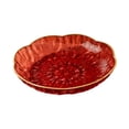 thumbnail image 5 of CoudarTitie Clear Fruit Dish Dinnerware Food Serving Container for Birthday Party Veggie Red L, 5 of 9