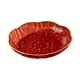 thumbnail image 4 of Plato de frutas transparente Bandeja para servir postres Vajilla Bandeja para dulces para el hogar Frutero Rojo S, 4 of 8
