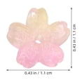 thumbnail image 2 of COMPUKAS 150Pcs Gradient Flower Beads for Jewelry Making Clear Glass Petal Beads with Flower Spacer Caps, 2 of 6