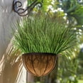 thumbnail image 5 of Zukuco 24PCS Artificial Plants Fake Bushes Artificial Shrubs Wheat Grass Greenery Artificial Greenery Stems Fake Outdoor Plants for House Plastic Outdoor UV Resistant Faux Grass, 5 of 7