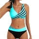 thumbnail image 1 of Mejor Belleza Mujer Traje de Baño de Moda Aumentar el tamaño 2 Piezas Tankini Tops de Bikini y Partes de Abajo Verde M, 1 of 4