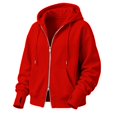 thumbnail image 4 of Certgust Sweatshirt Under $10 Hot Sales Womens Zip Up Hoodies Long Sleeve Hooded Sweatshirt Women Fashion Zipper Fall Light Jackets with Pocket, 4 of 9
