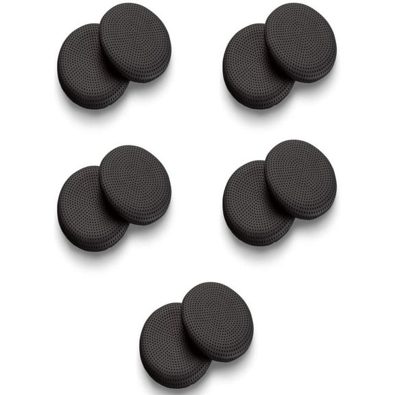 Leather Cushion Replacement Kit for Plantronics Blackwire 5200 Headset Series, 10 Pack #GTW 89862-10