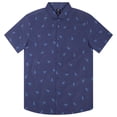 thumbnail image 2 of Visive Mens Big And Tall Short Sleeve Button Shirt, Printed Pony Shirts, 2 of 4