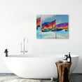 thumbnail image 5 of Acheng LGBT Poster Rainbow Flag Equality Movement Happy Pride Month Poster Decorative Painting Canvas Wall Art Living Room Posters Bedroom Painting 16x12inch, 5 of 6