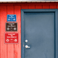 thumbnail image 5 of Signs ByLITA Classic Framed Please Sort The Trash Correctly Sign (Blue) - Medium, 5 of 8