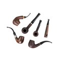thumbnail image 4 of (508 waxed and rimmed) 2 handmade pipes, 4 of 4