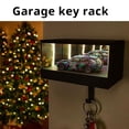 thumbnail image 4 of Garage Key Holders - Mini Garage Display for Car Collectors, Wall Mounted Organizer for Garage or Entryway with Infinity LED(1 Pcs), 4 of 9