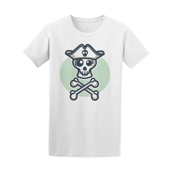 Pirate Crossed Bones Tee Men's -Image by Shutterstock