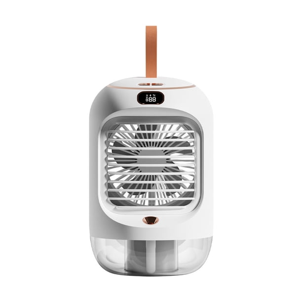 Ventilador de refrigeración eléctrico 3600 mah silencioso portátil enfriador de aire para el hogar (blanco) Ehuebsd Libre de BPA