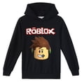 thumbnail image 1 of ROBLOX-Sudadera con capucha para niños y niñas, suéter grande para primavera y otoño, venta de ropa para niños, Tops, 1 of 4