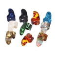 thumbnail image 1 of 10 piezas de púas para los s del , púa de uñas de colores para banjo, guitarras clásicas, guitarras eléctricas, accesorios para instrumentos Hugo Selecciones de dedo, 1 of 10