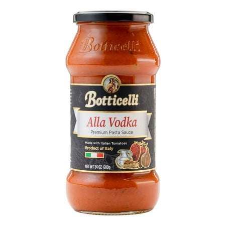Botticelli Alla Vodka Pasta Sauce, 24 oz, 5 Servings, No Preservatives