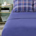 thumbnail image 2 of EMME 7-Pieces Blue Plaid Comforter Bedding Sets, Queen, 2 of 6