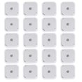 thumbnail image 1 of 5 X 5 cm 20 Tampons Tens Auto-Adhésifs pour Unité Tens Remplacement Électrodes Tens Réutilisables, 1 of 5