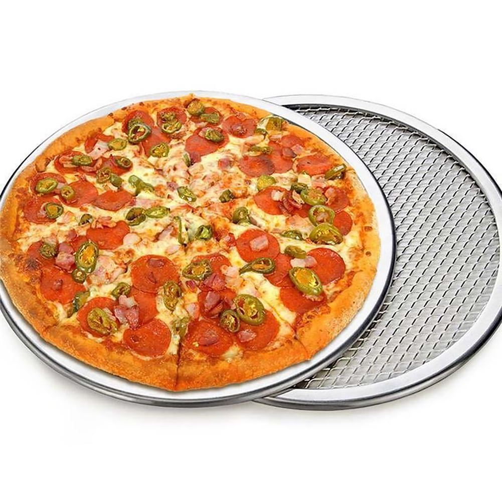 Details about   Aluminium Pizza Pan/Pizza Tray Sizes  7" 1.5" mm Deep 18" Commercial 