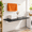 Black-32'' x 16'', variant on Laundry Folding Table 40'' X 20'' Wooden Wall Mount Desk For Clothes White Length