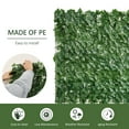 thumbnail image 4 of Garden Accessories Outsunny Grass Wall Panels, 118" x 39" Artificial Grass Wall Decor,Greenery Backdrop Panels Wall for Outdoor, Indoor, Garden, Fence, Backyard, Dark Green,Garden Decorative Accesso, 4 of 7