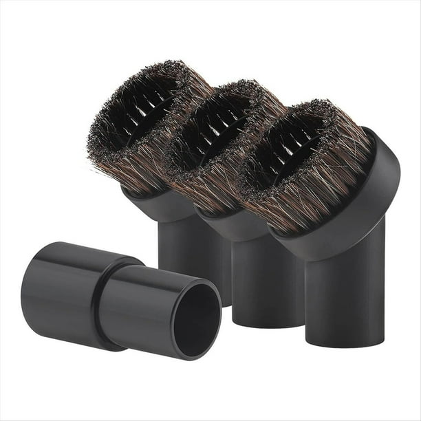 Accesorio Universal para Aspiradora, Juego de Cepillos Redondos para Polvo, Accesorios para Aspiradora y Adaptador de Cepillos de Crin de Caballo.