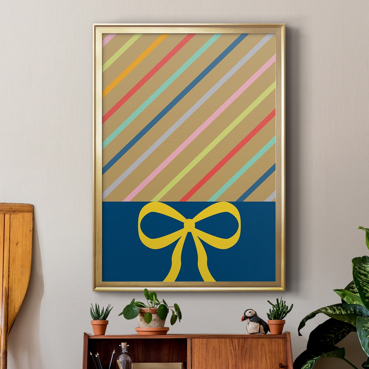 Stripes Premium Framed Print - Ready to Hang