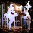 thumbnail image 3 of Costway 5 FT Tall Halloween Inflatable Hanging Ghost Blow-up Yard Decoration w/LED Light, 3 of 10