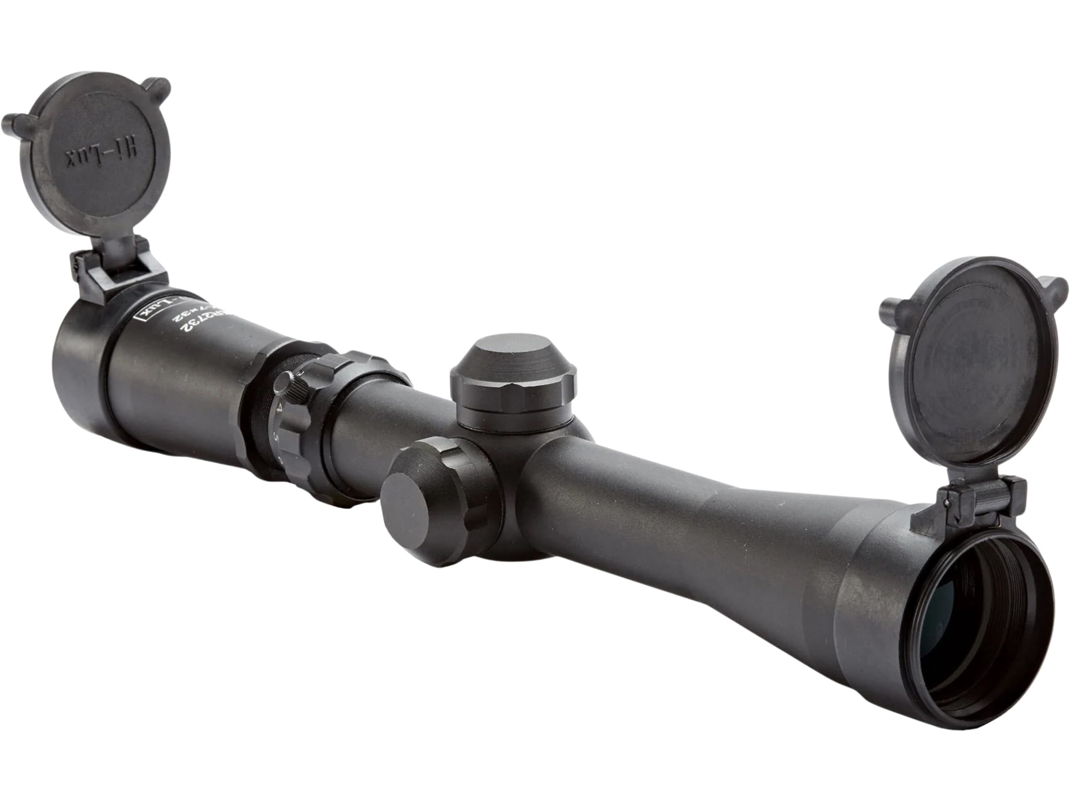 Leatherwood Hi-Lux MK2 Long Eye Releif Scout Scope 1" Tube 2-7x 32mm Illuminated Green BDC Reticle Black