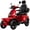 Red-68" Extended Cargo Cruiser, variant on 4-Wheel Mobility Scooter for Adults Seniors 1000W Heavy Duty Motor Electric Scooter 15.5MPH 34 Miles Long Range 400lbs Max Load All Terrain Red