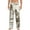 White, variant on Men's Western Desert Cowboys 1 Patterned Pajama Pants with Pockets Lounge Clothes for Home