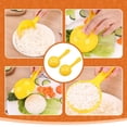thumbnail image 4 of QHUDLV 1/2pcs Rice Spoon Mold Non-stick Sushi Mold Rice Ball Spoons for Home Cooker Rice S1J3 Spoon Congee, 4 of 9