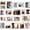 White, variant on 20 Pcs Gallery Wall Frames Set Rustic Picture Frames Collage Assorted Photo Wall Decor Pack for Hanging or Tabletop Display Multi Sizes with 8 x 10, 5 x 7, 4 x 6