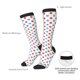 thumbnail image 4 of Balery Red Blue Polka Dots Calcetines novedosos Calcetines deportivos Calcetines hasta la rodilla Calcetines de algodón Calcetines originales y geniales, 4 of 6