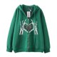 thumbnail image 5 of Dark hip-hop gótico Harajuku Y2k estampado de araña cremallera Sudadera con capucha hombres y mujeres Harajuku chaqueta sudadera, 5 of 5