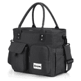 thumbnail image 1 of Lonchera Térmica Bloosom  Bolsa De Almuerzo Portátil Fiambrera 16l Negro, 1 of 4