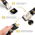 thumbnail image 4 of Youkk Cordless Dog Kits Dog Grooming Clippers Pet Hair Trimmer with 4 Combs, 4 of 6