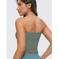 thumbnail image 2 of CRZ YOGA Butterluxe Tube Tops for Women Going Out Casual Tank Bandeau Crop Shirts, 2 of 5