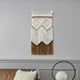 thumbnail image 3 of Macramé para colgar en la pared, tapiz tejido a mano, telón de fondo con borlas, tapiz tejido para decoración de pared, para dormitorio, sala de, 3 of 9