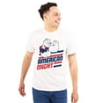 thumbnail image 3 of Popeye The Sailor Man American Might Men's Graphic T Shirt Tees Brisco Brands L, 3 of 5